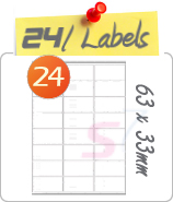 65 Labels Per Sheet