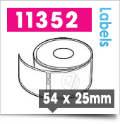 Dymo / Seiko 11352 Compatible Labels 25 x 54 mm