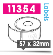 Dymo / Seiko 11354 Compatible Labels 57 x 32 mm